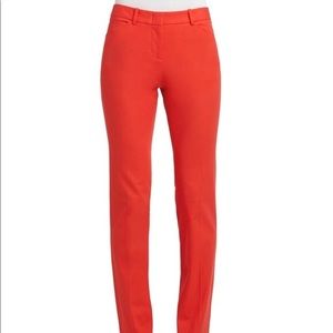 BCBGMAXAZRIA Monique ankle pants orange  - size 10